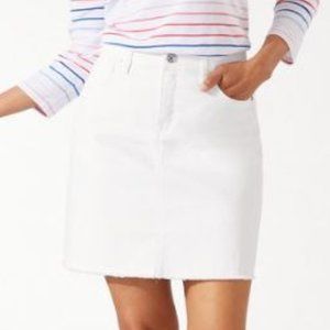 Ella Twill Denim Skirt